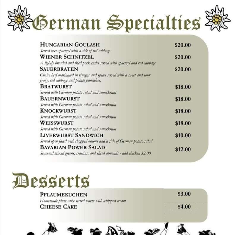 Menu page 1