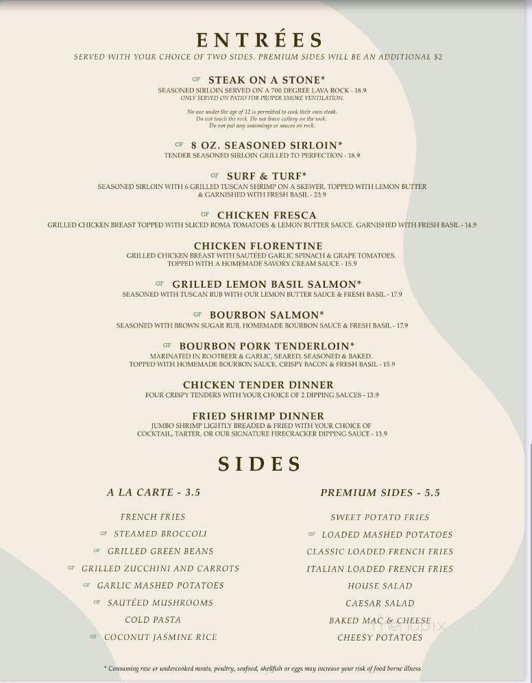 Menu page 2
