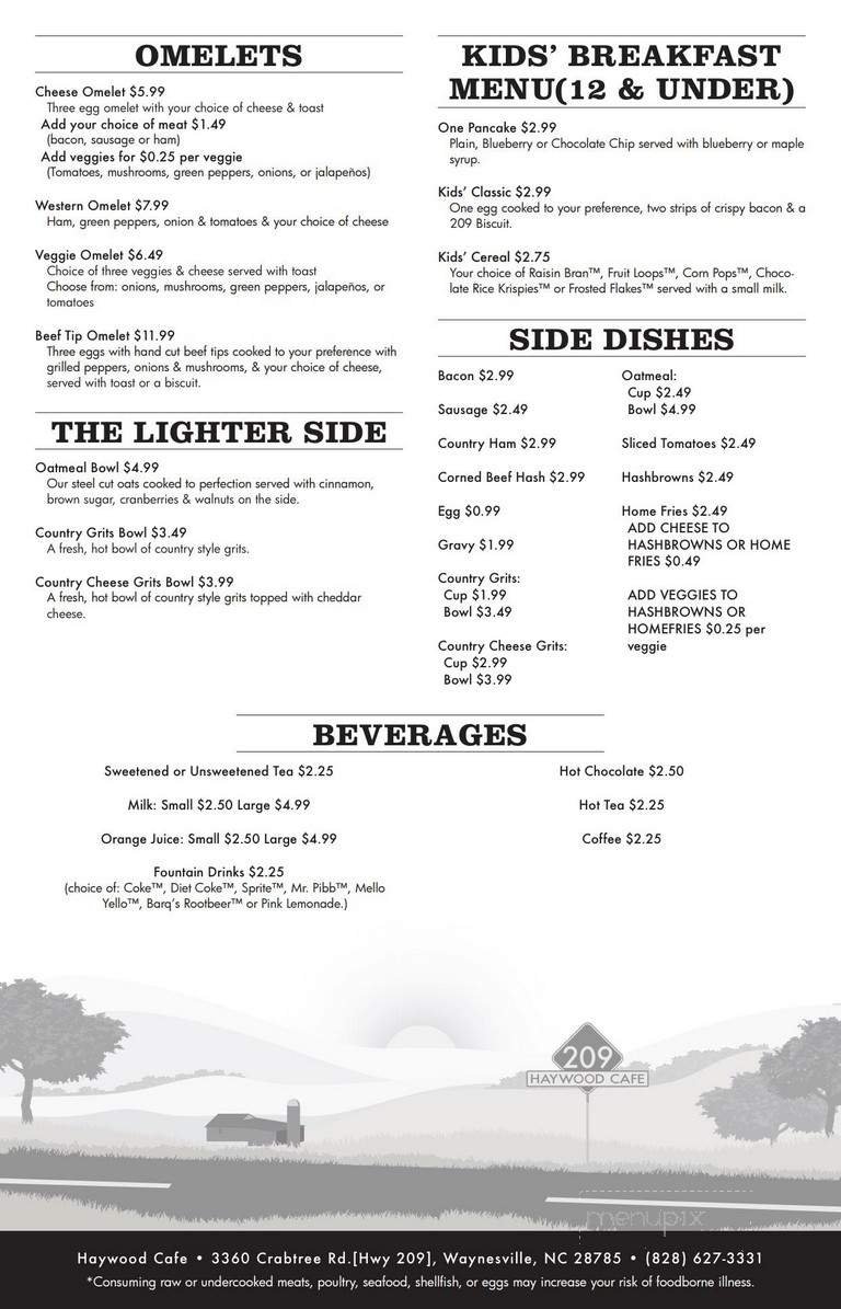 Menu page 2