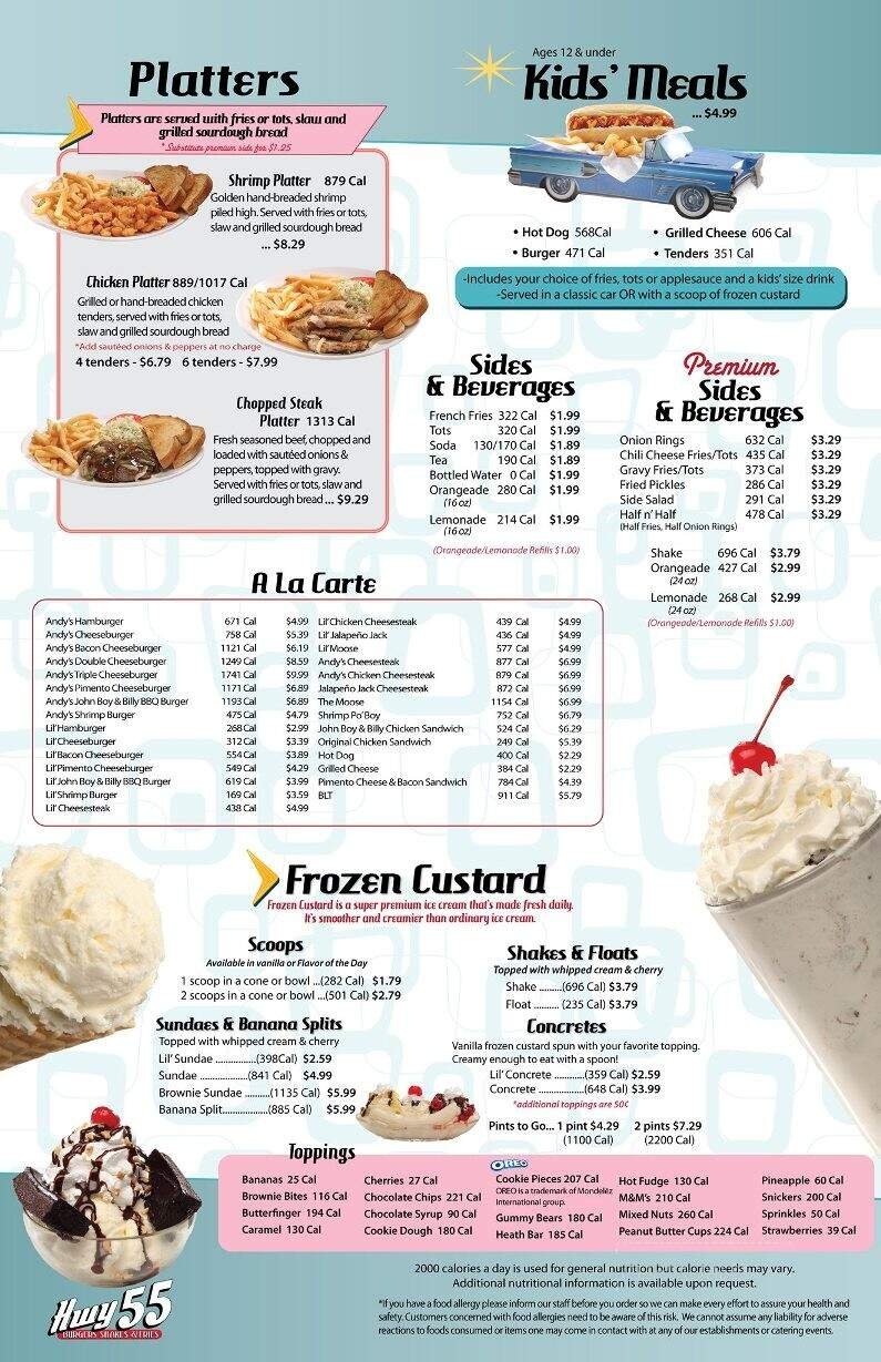 Menu page 2