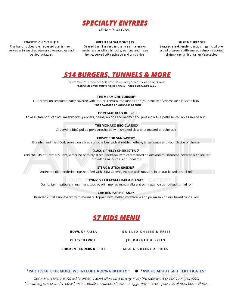 Menu page 2