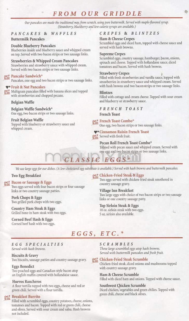 Menu page 2