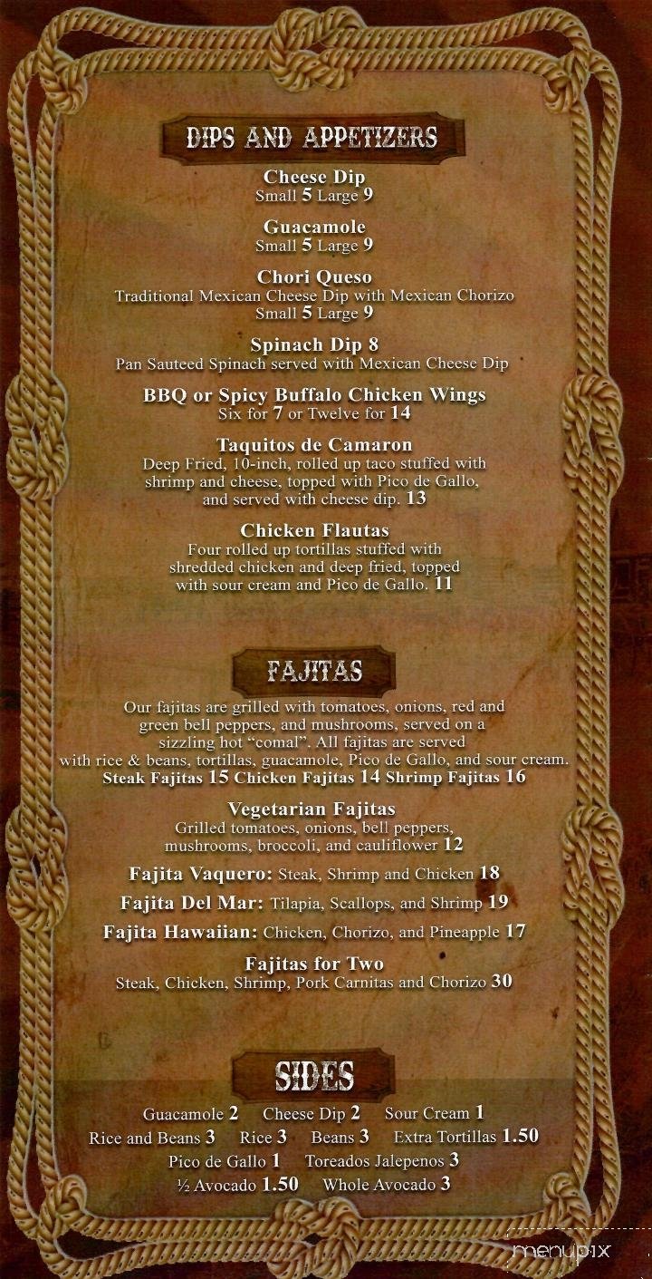 Menu page 2