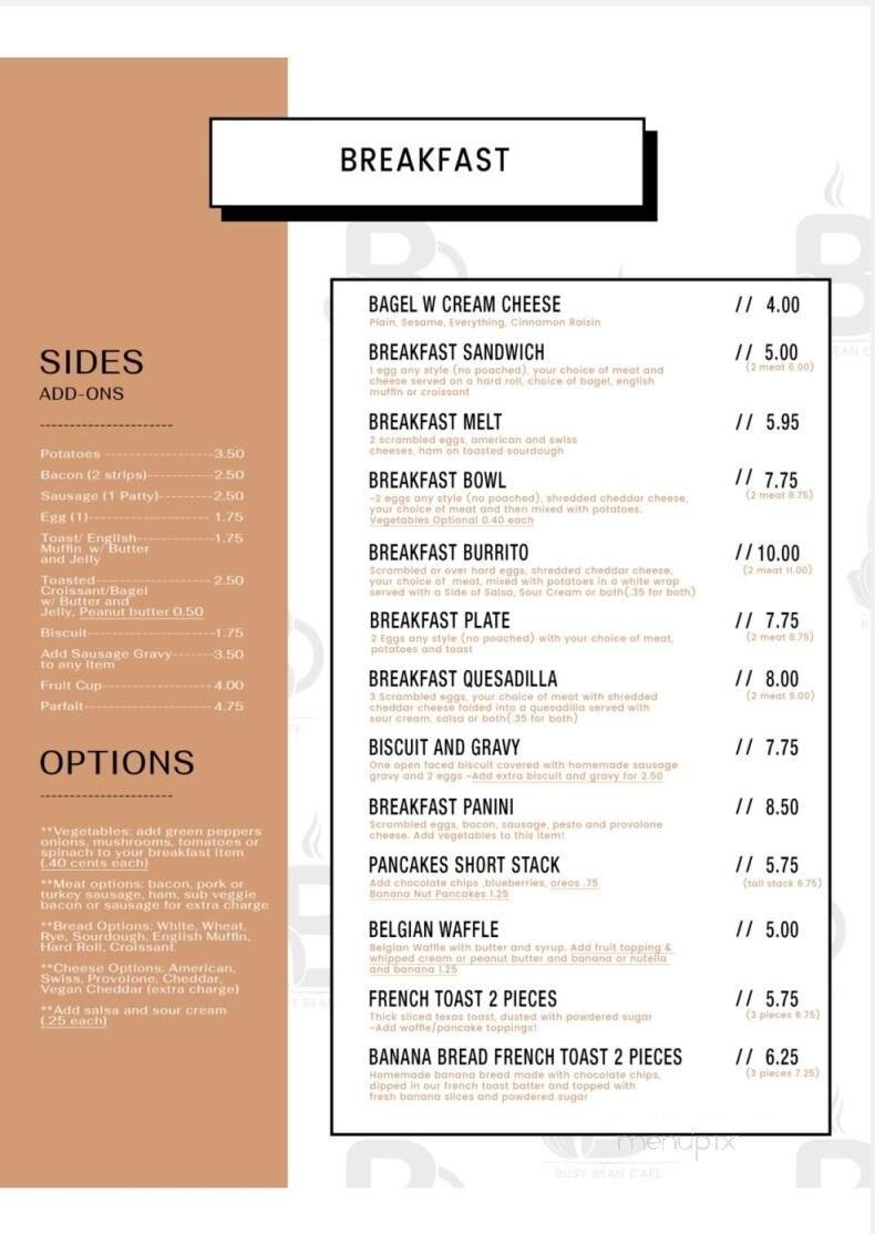 Menu page 2