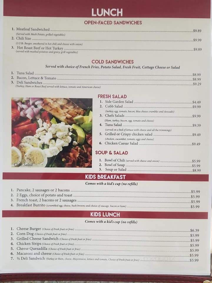 Menu page 7