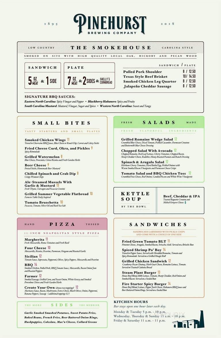 Menu page 1