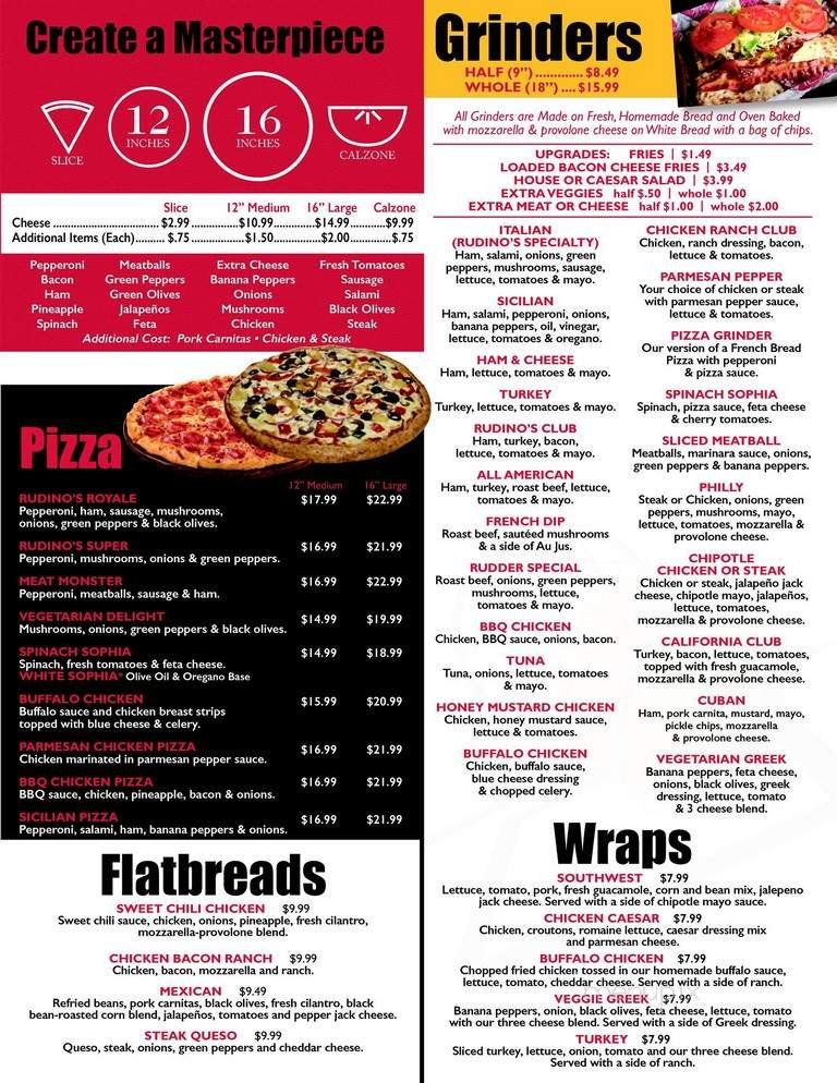 Menu page 2