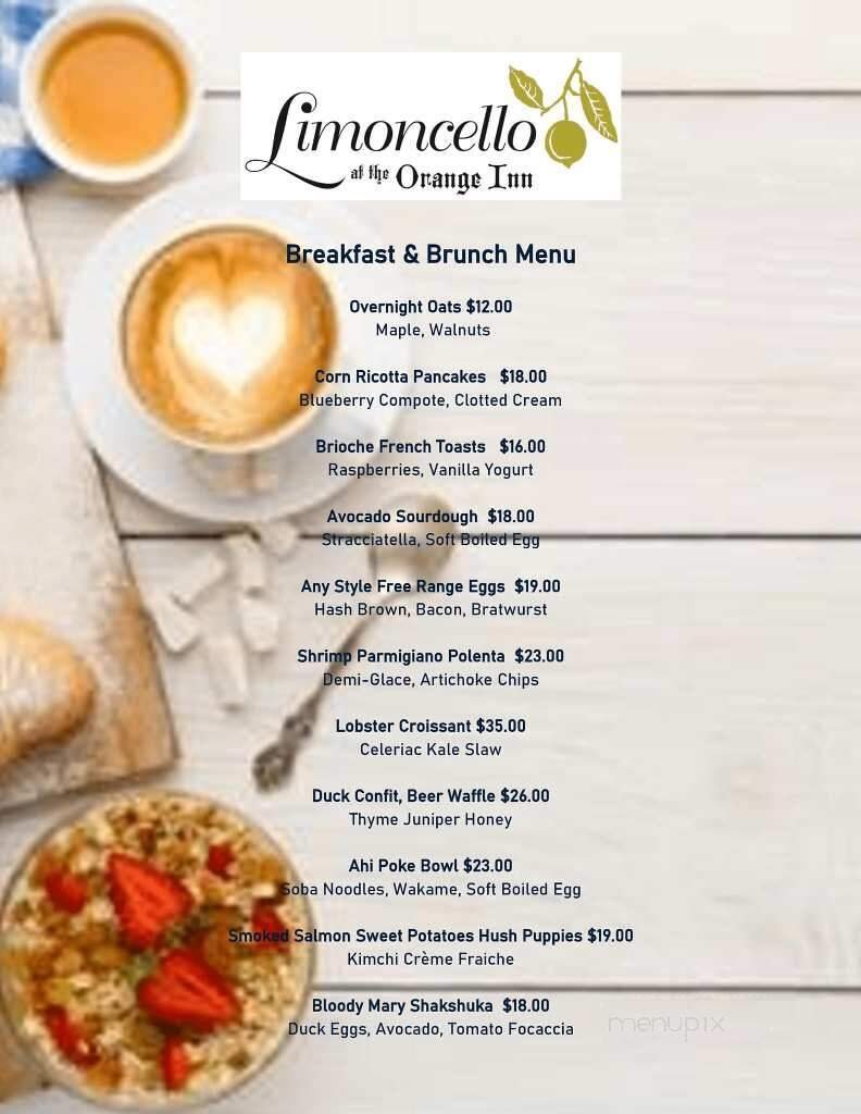 Menu page 1