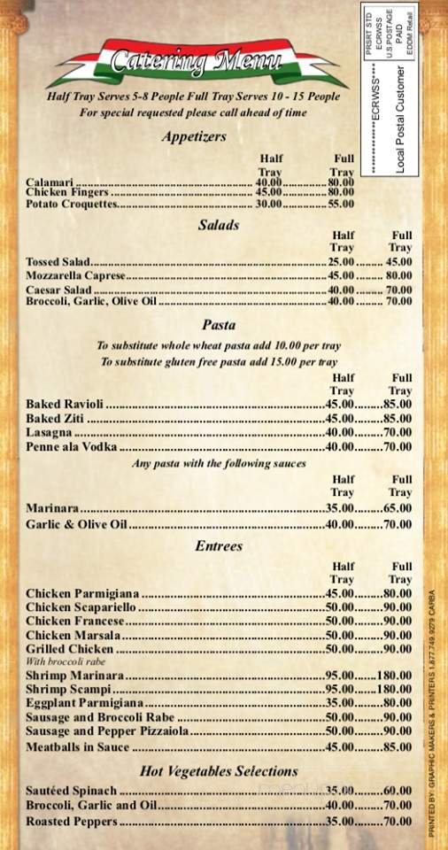 Menu page 2