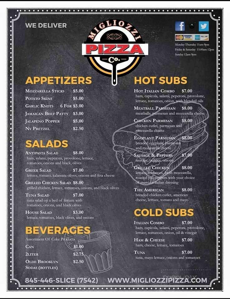 Menu page 2
