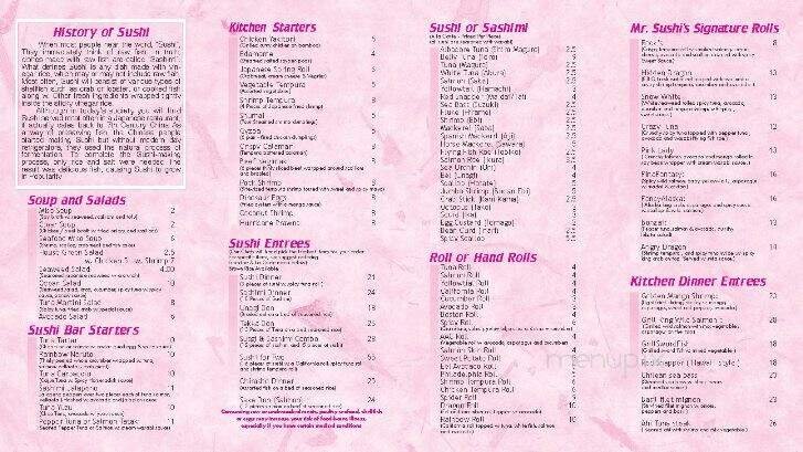 Menu page 2