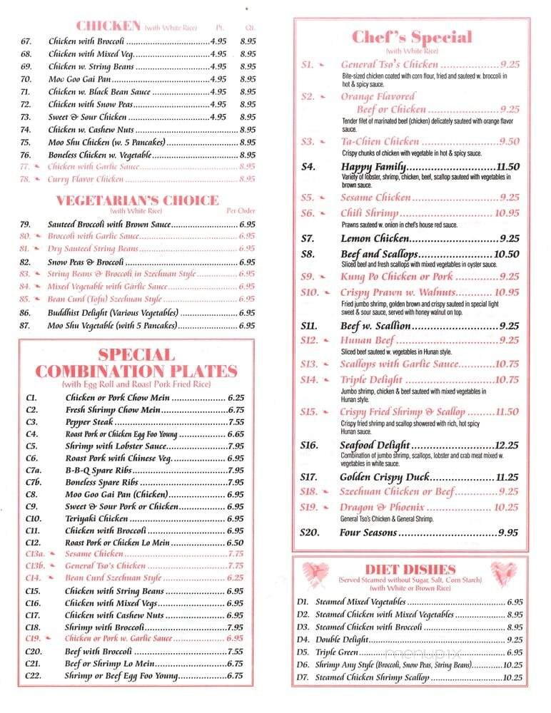 Menu page 2