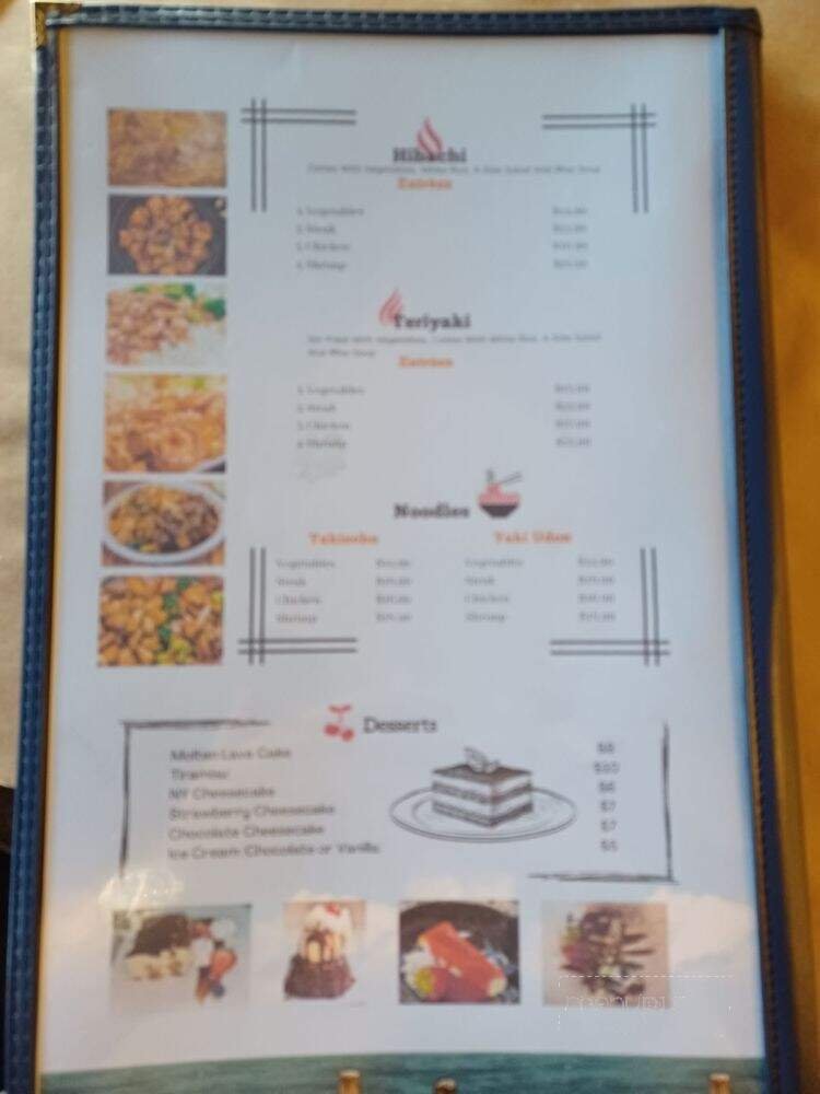 Menu page 6