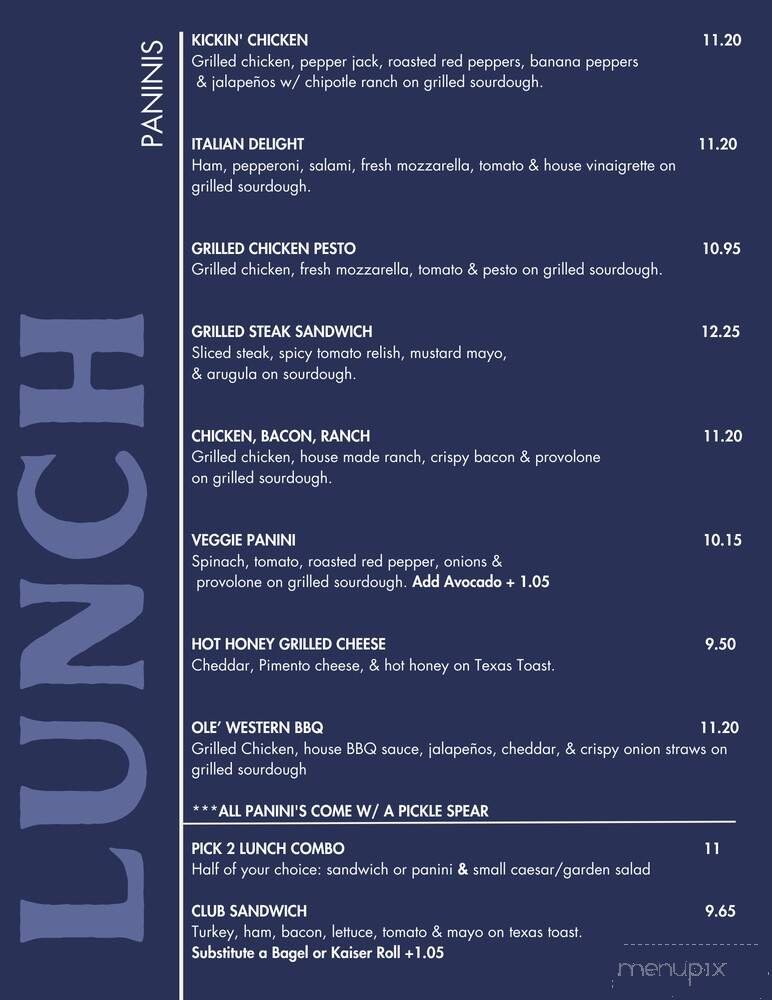 Menu page 2
