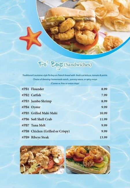Menu page 2