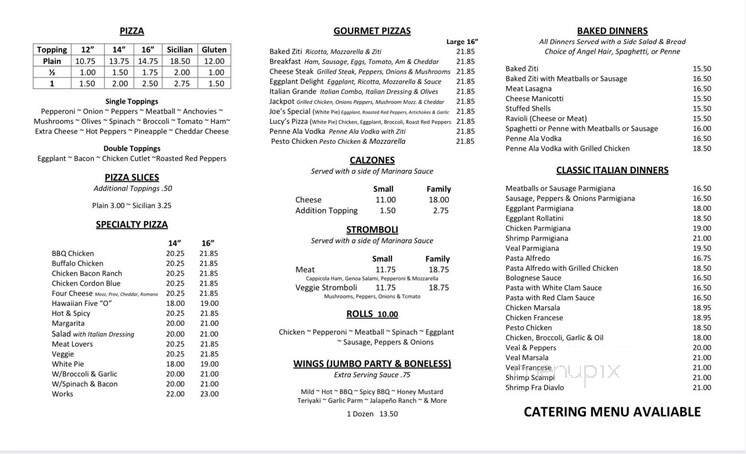 Menu page 2