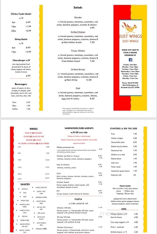 Menu page 2