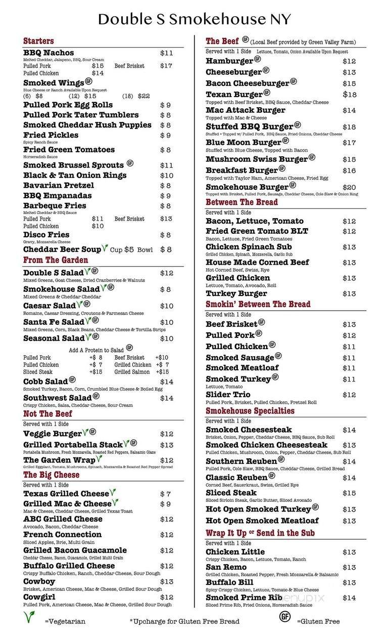 Menu page 1
