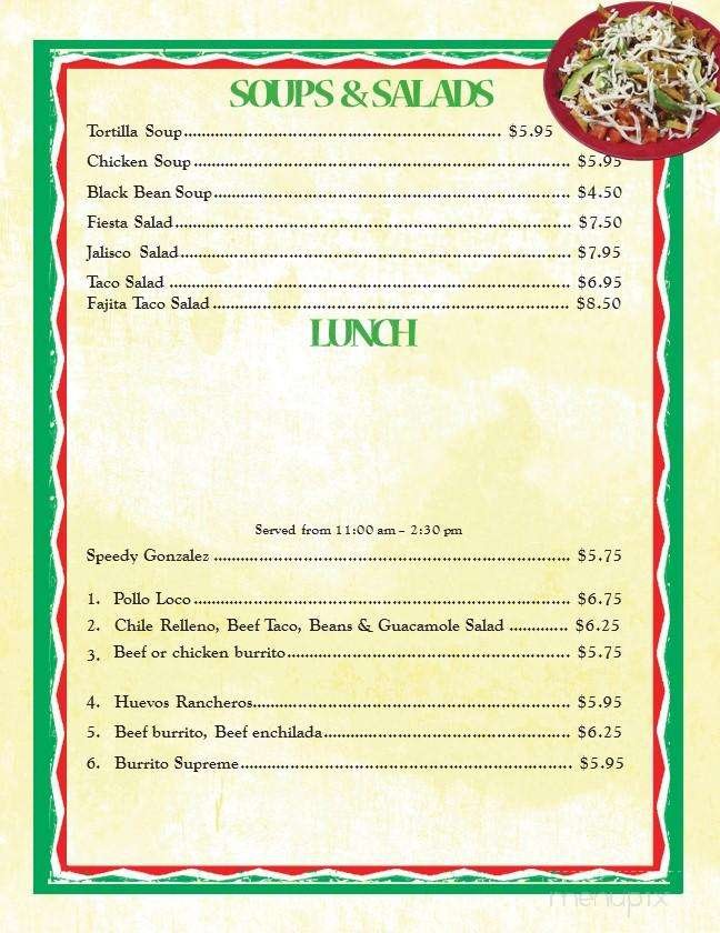 Menu page 2