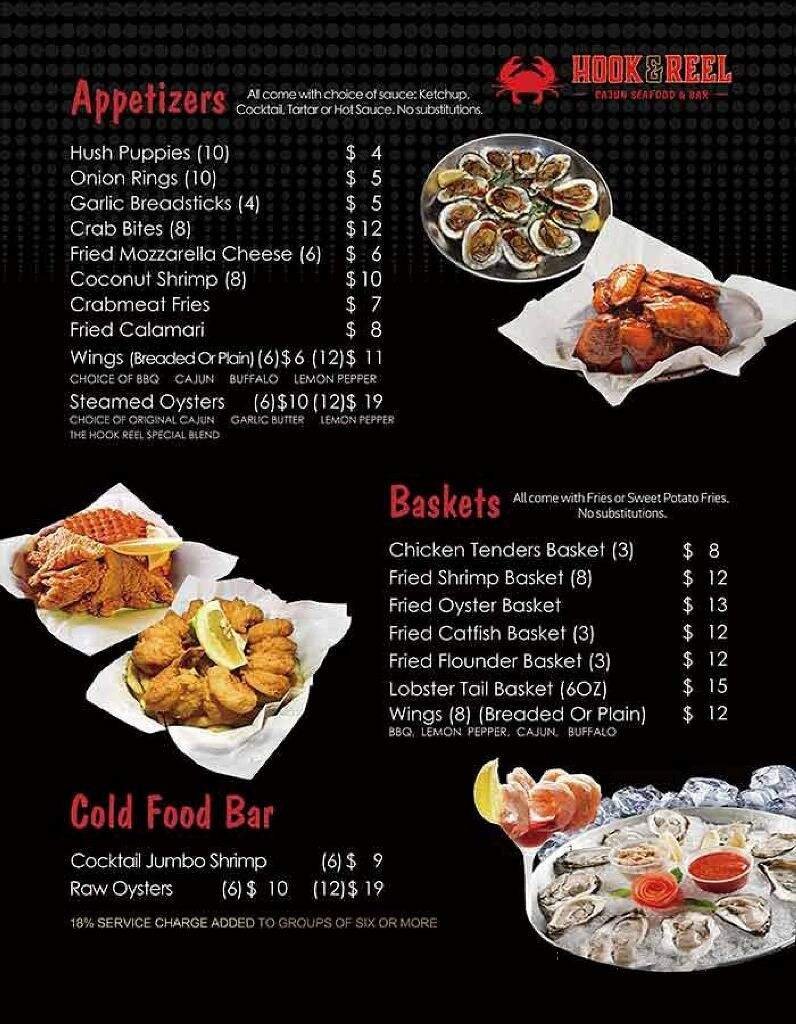 Menu page 1