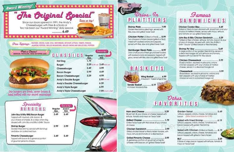 Menu page 2