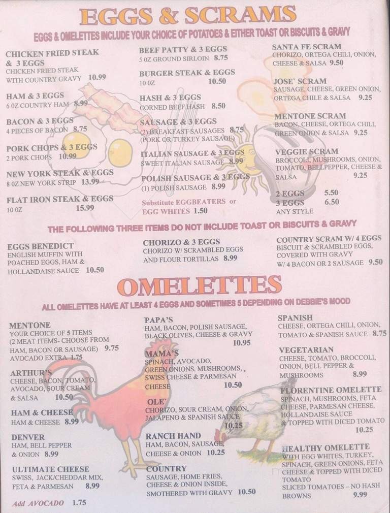 Menu page 7