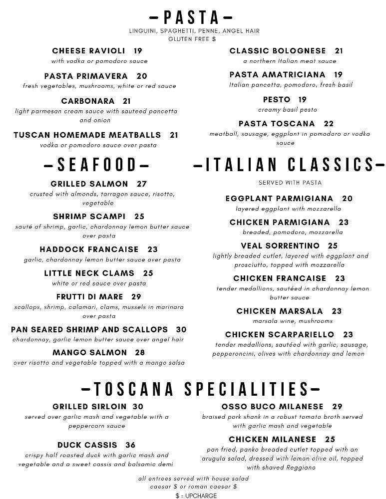 Menu page 2