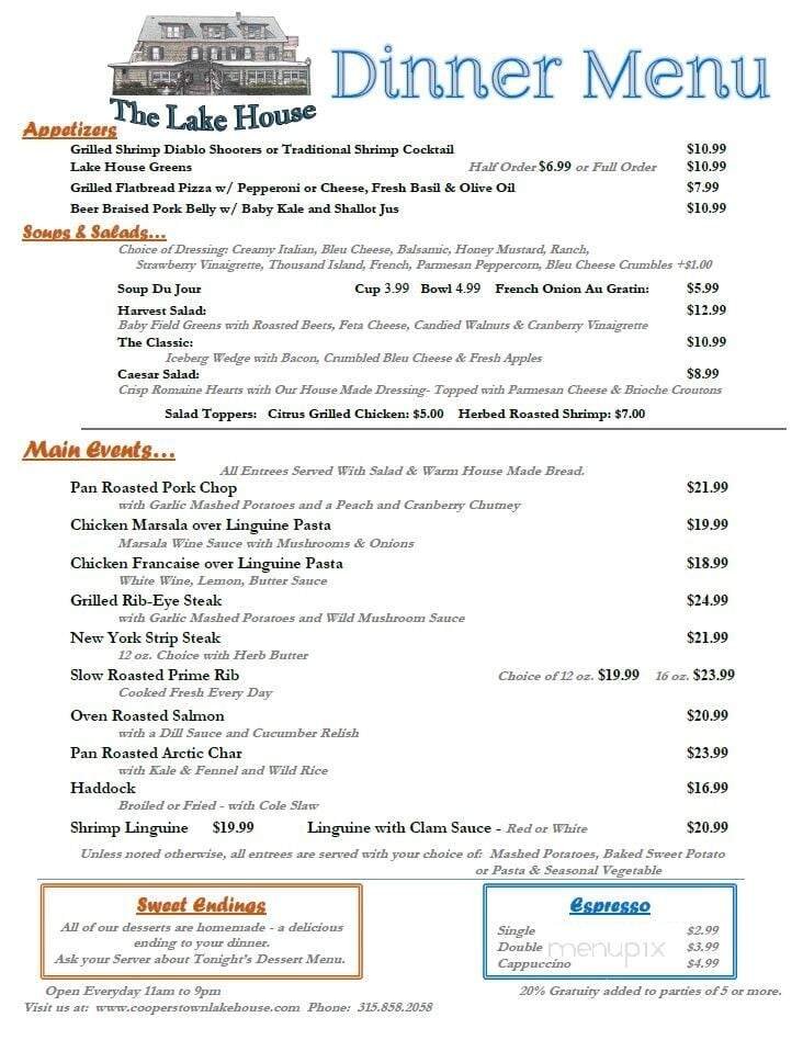 Menu page 2