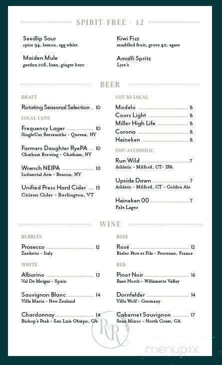 Menu page 2