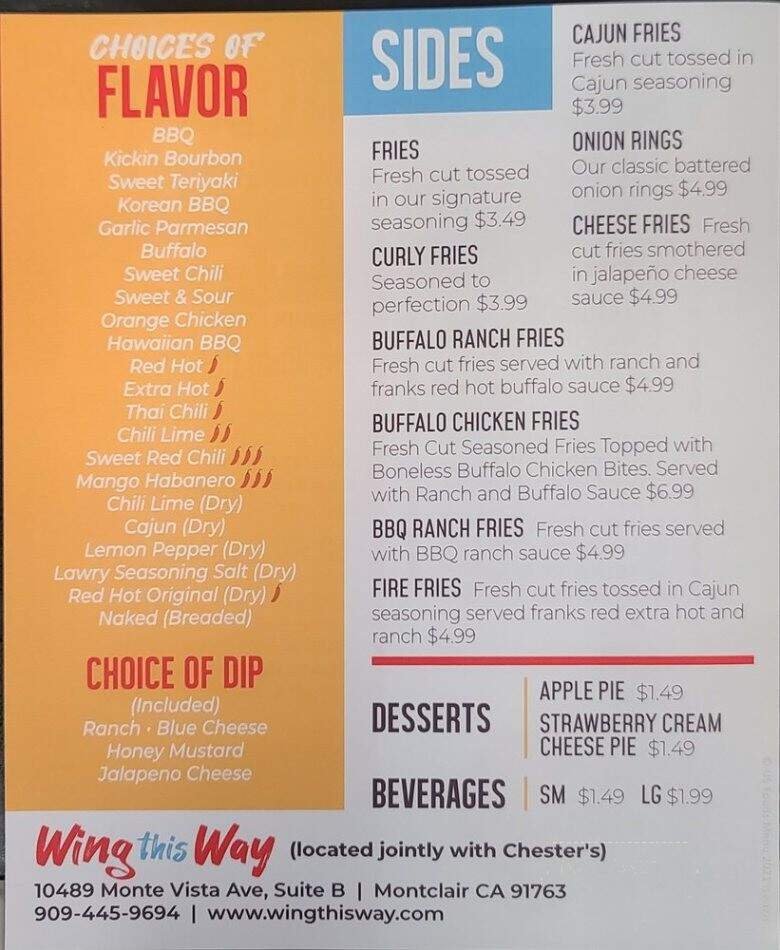 Menu page 3