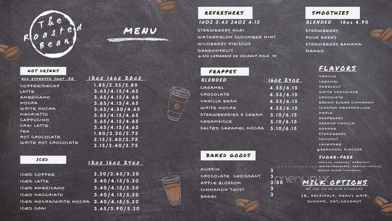 Menu page 1