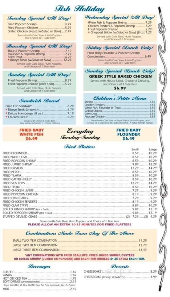 Menu page 2