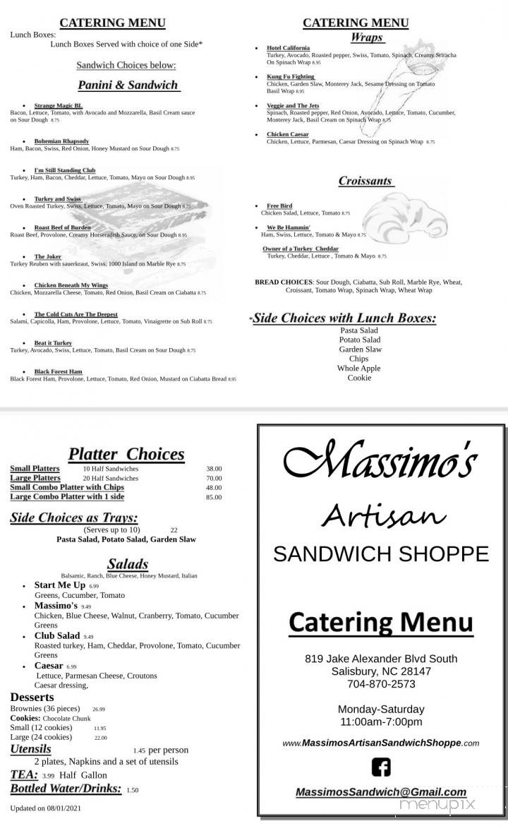 Menu page 2