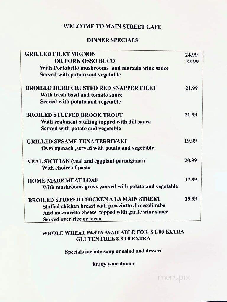 Menu page 2