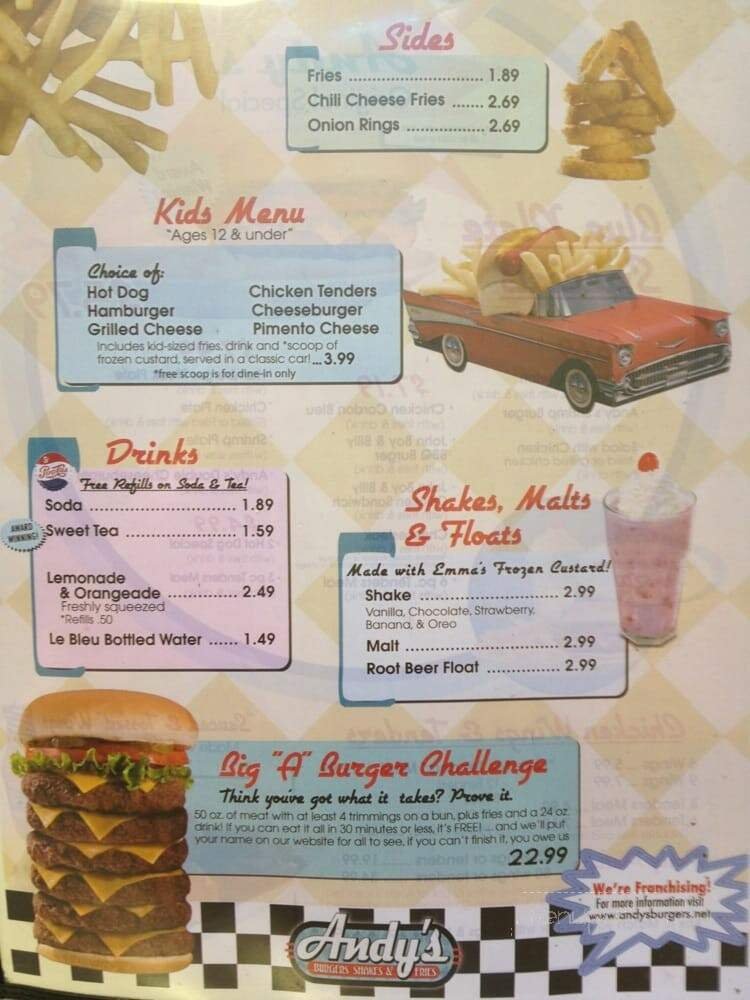 Menu page 2