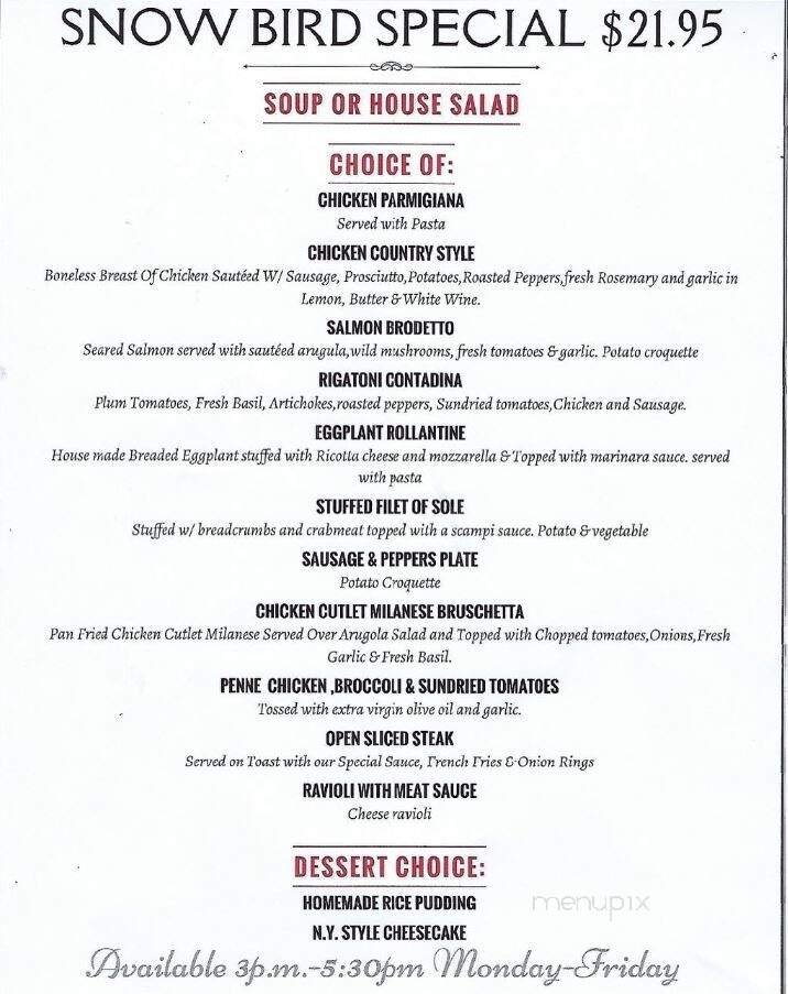 Menu page 2