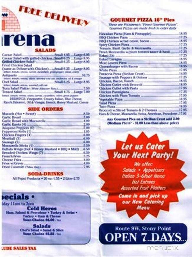 Menu page 2