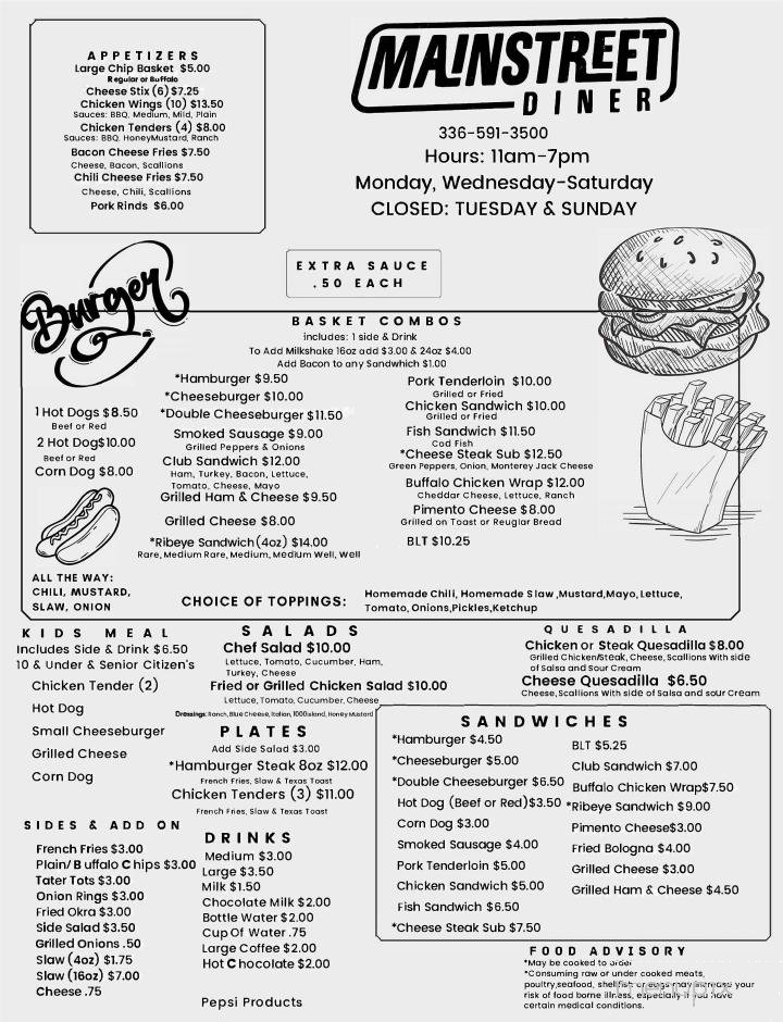 Menu page 2