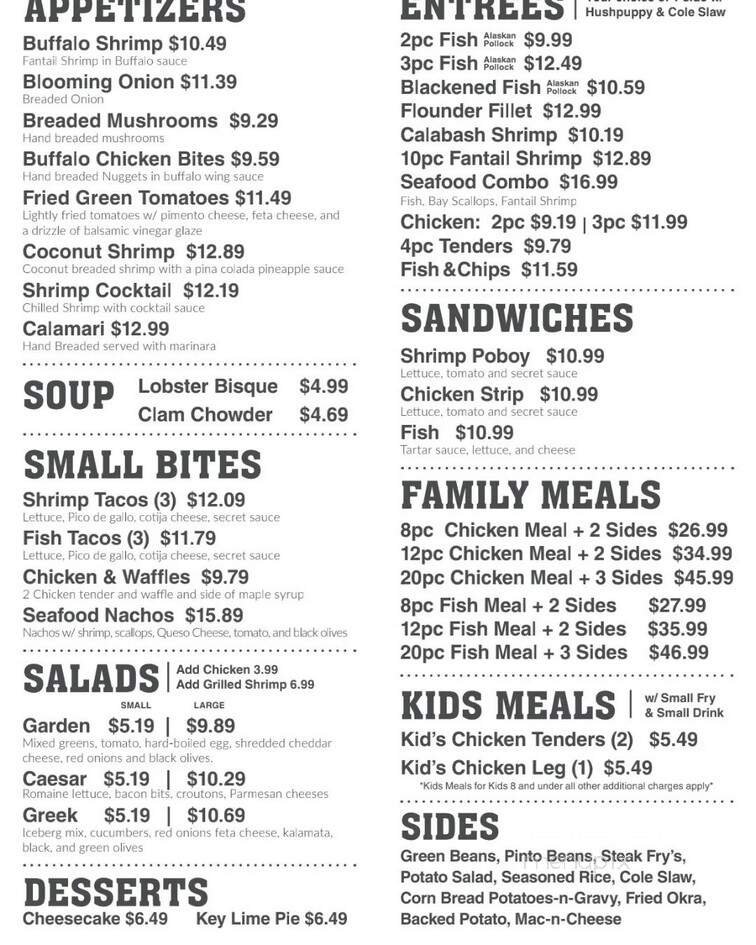 Menu page 1