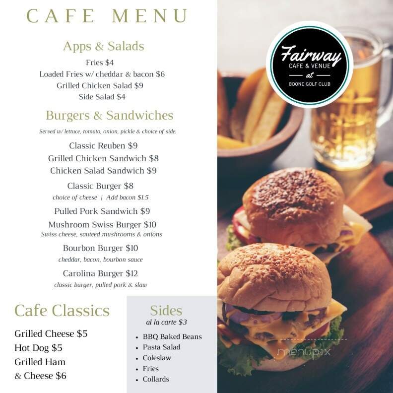 Menu page 1