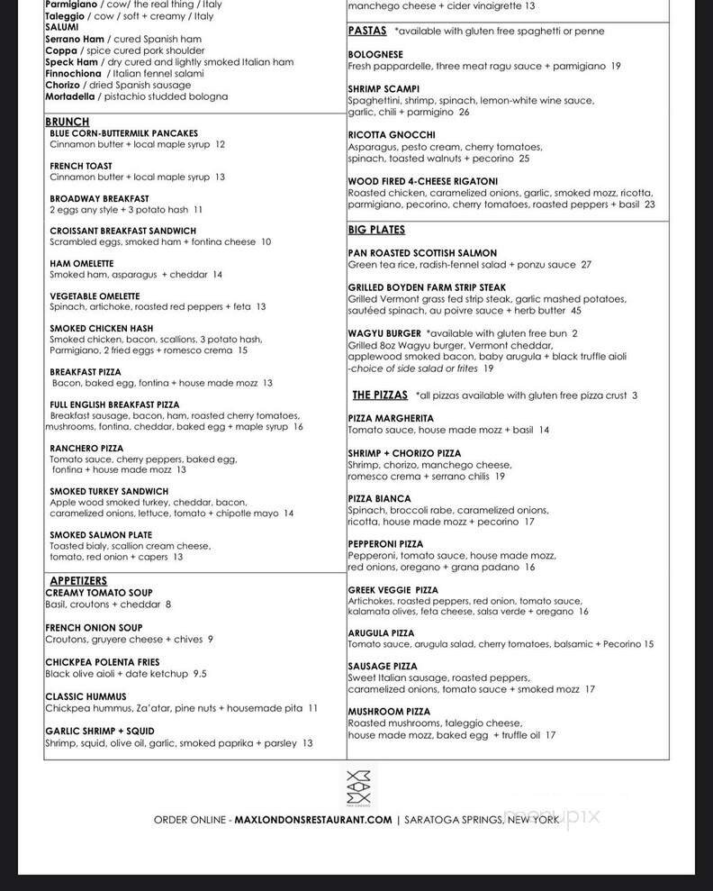 Menu page 2