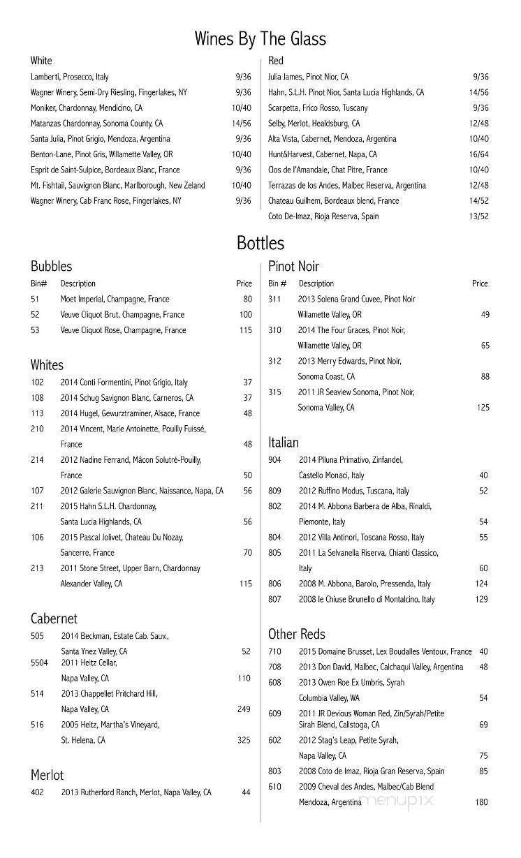 Menu page 2