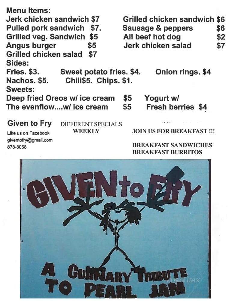 Menu page 2
