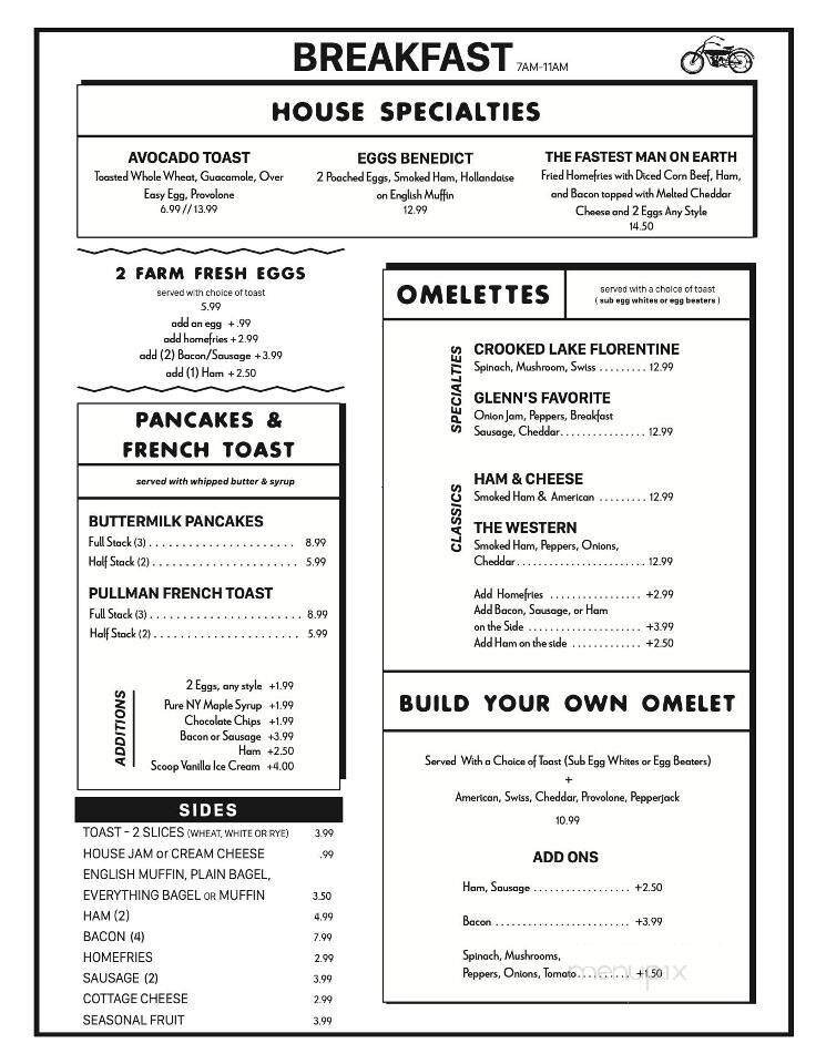 Menu page 1