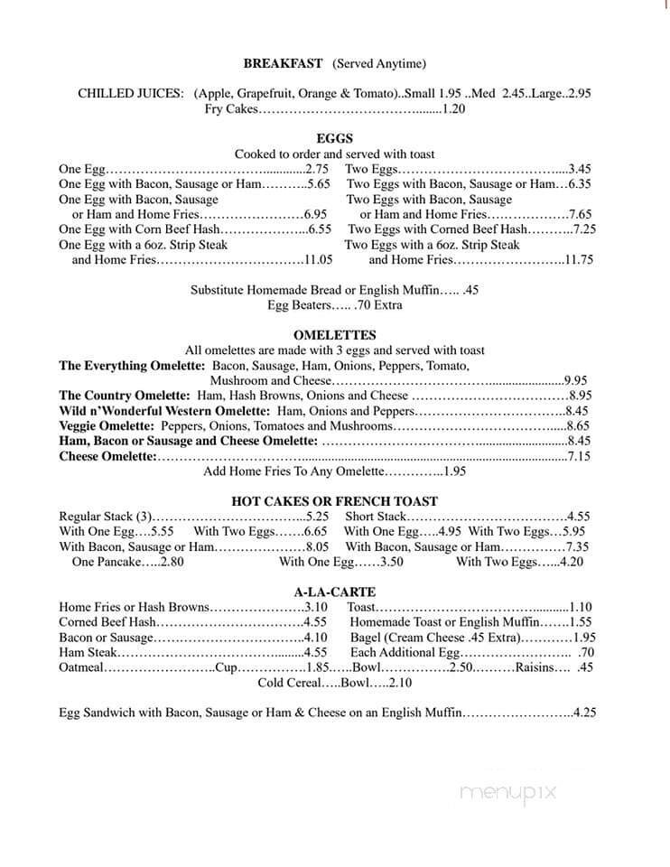 Menu page 2