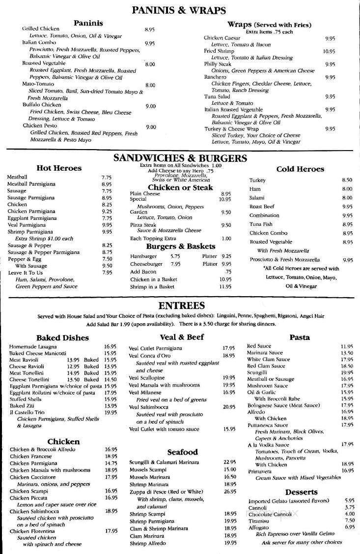 Menu page 2