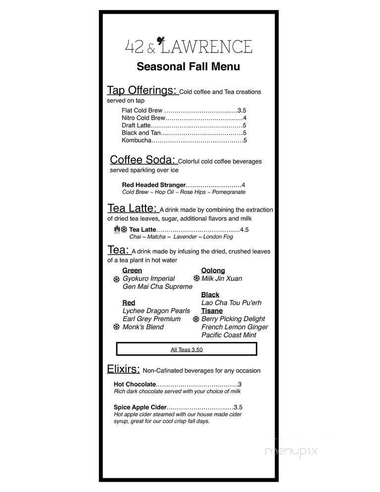 Menu page 2