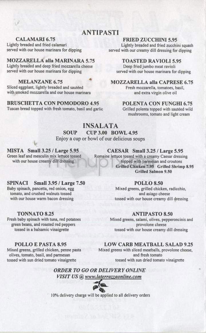Menu page 2