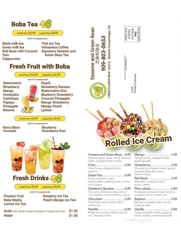Menu page 3
