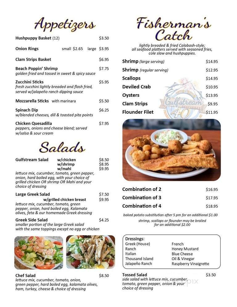 Menu page 2